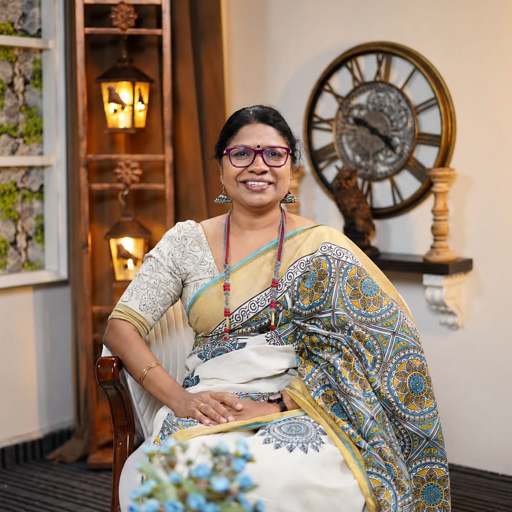 Portrait of Simmi Vasu.